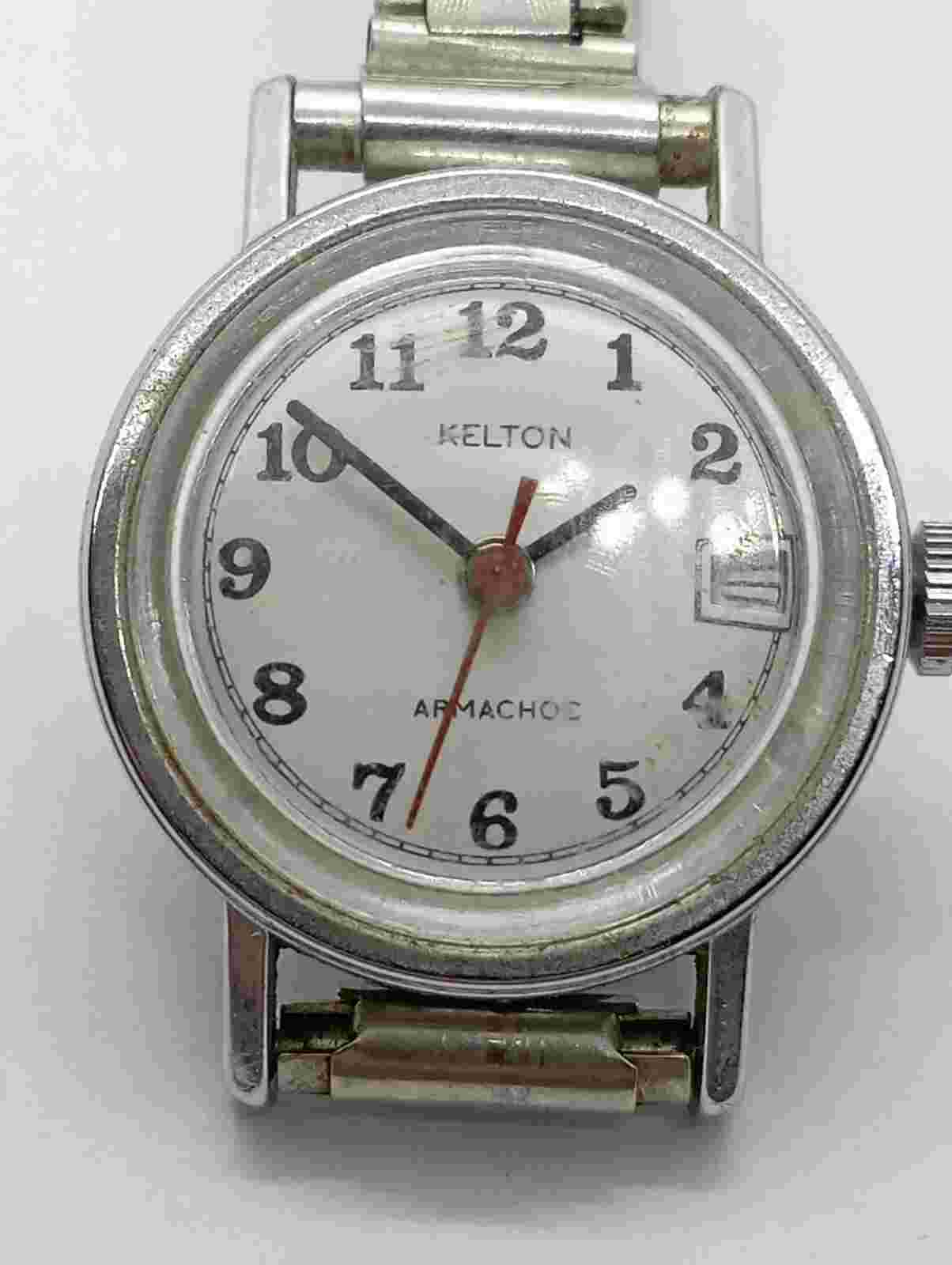 Vintage Kelton Timex Case And Movement Great Britain From 1980 Watch Read Descri