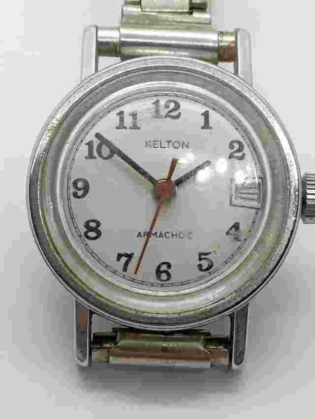 Vintage Kelton Timex Case And Movement Great Britain From 1980 Watch Read Descri
