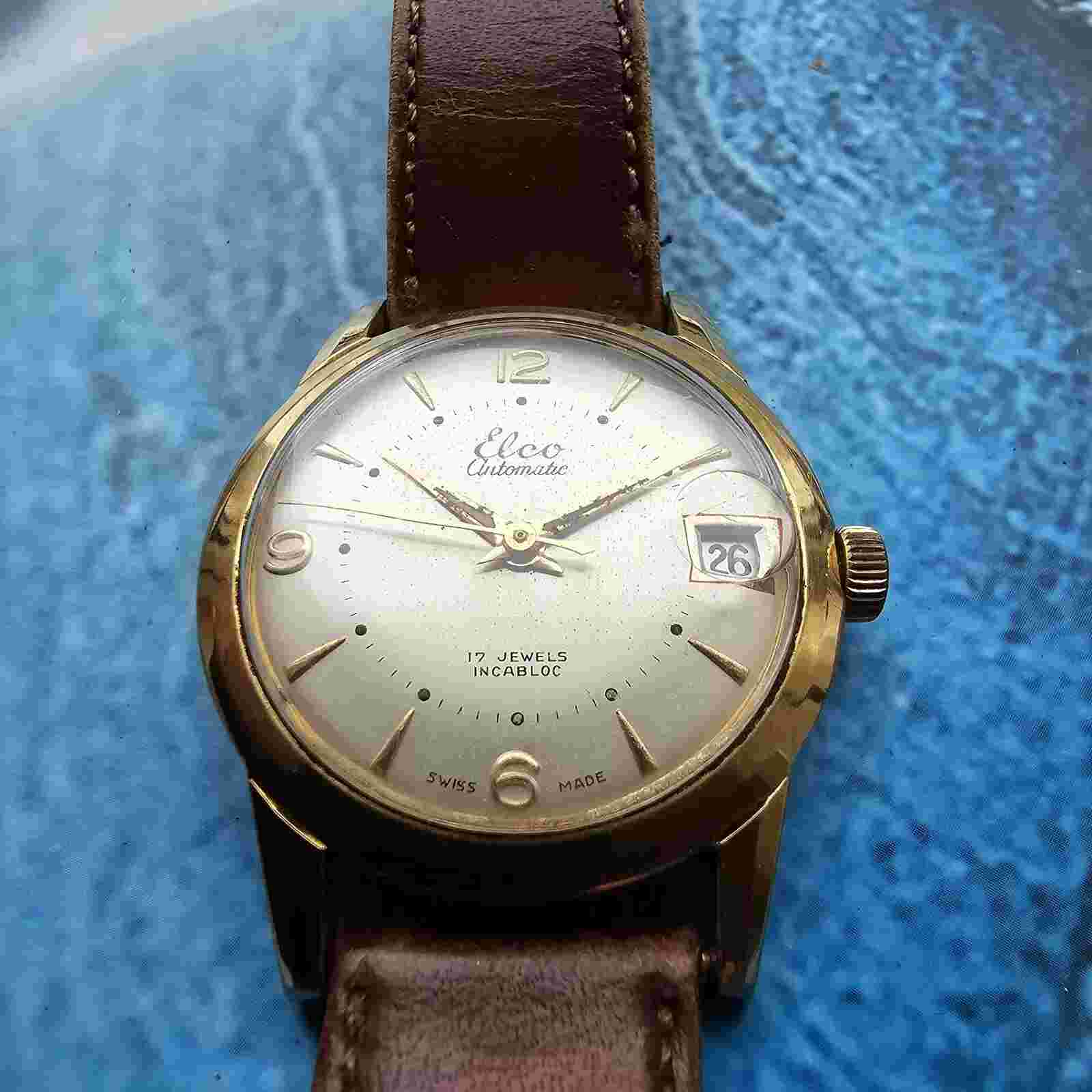 Vintage Elco Automatic Men's Watch