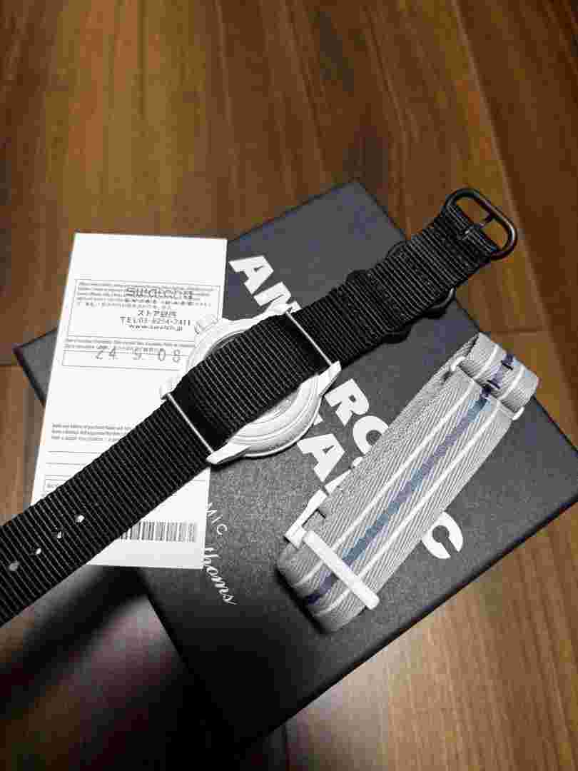 Blancpain x Swatch Bioceramic Scuba Fifty-Fathoms Antarctic Ocean Watch 42mm