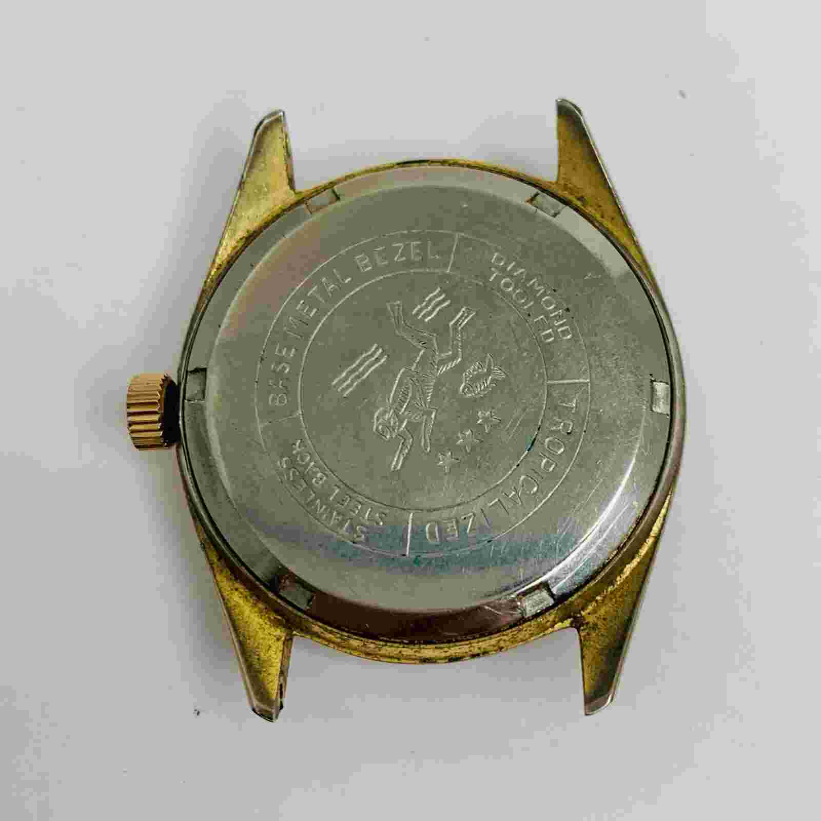 Pierre Jacquard Wristwatch  Electra Mechanical Running 17 Jewel For Repair