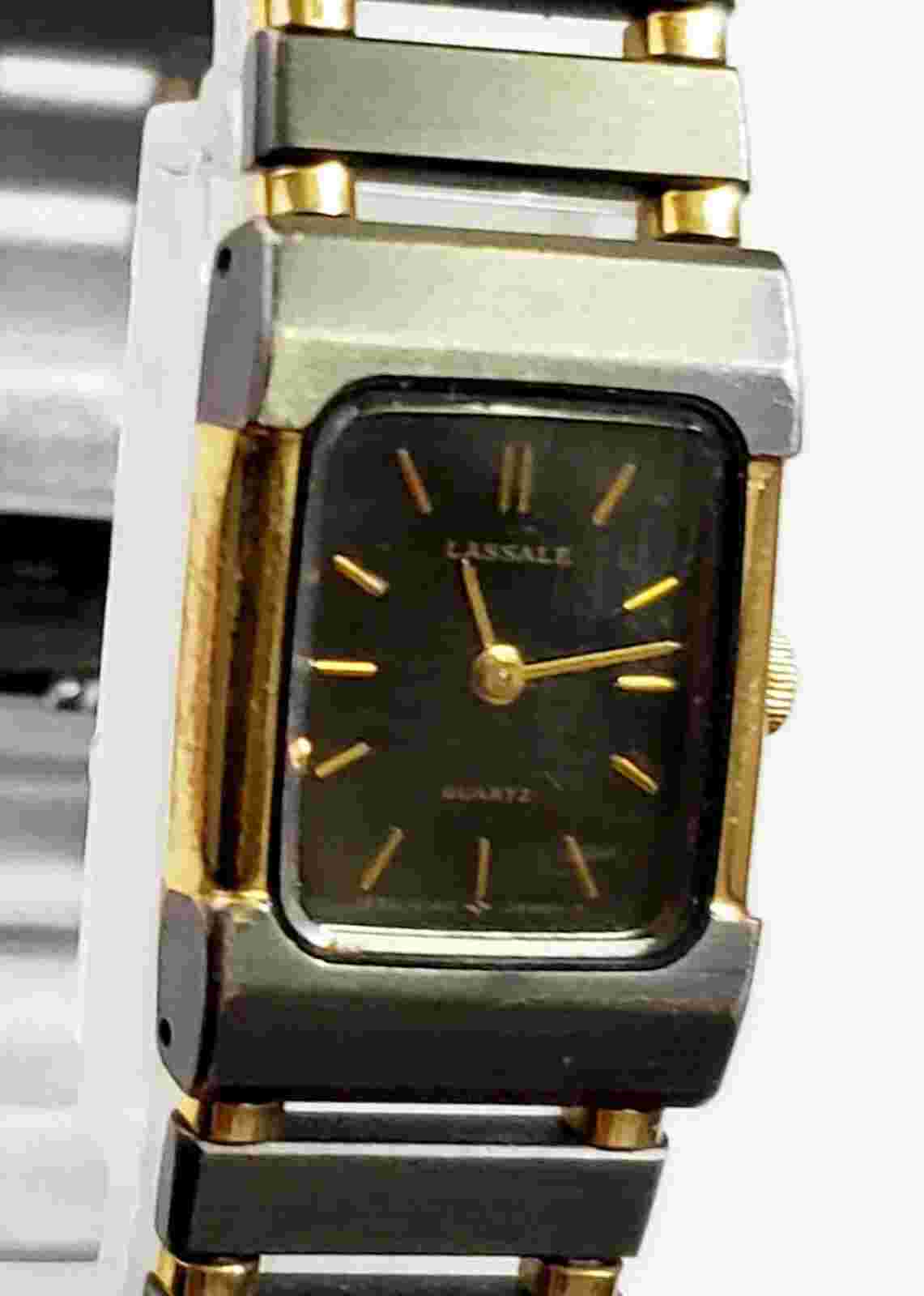 RARE,UNIQUE Women's Vintage 1984's Watch LASSALE 1E50-5079. On Small Wrist