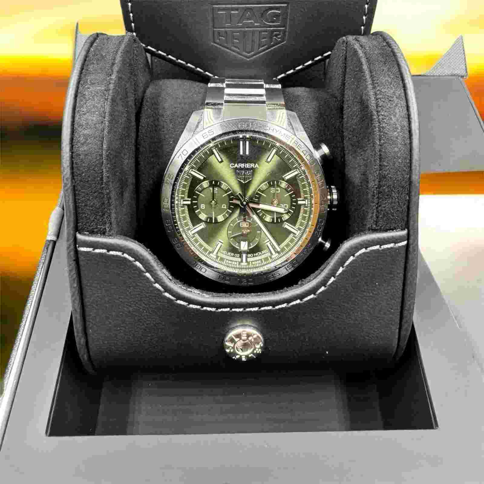 TAG Heuer Carrera Green Men's Watch - CBN2A10.BA0643