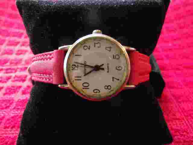 Eternity Woman's Watch with Red Band lot B1 360
