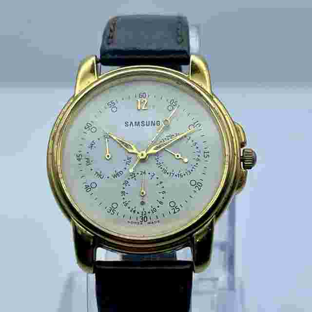Samsung Fj505 71J Quartz Day/Date Vintage Watch