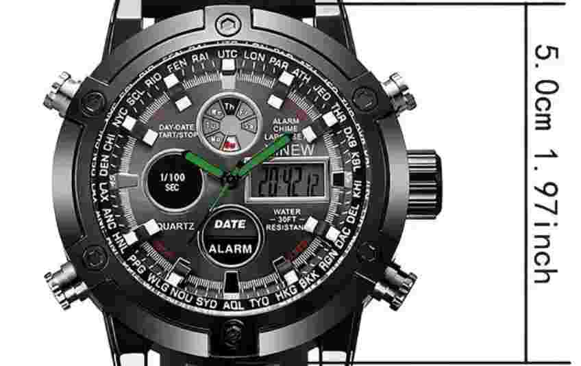 Military Watch Tactical Paracord Buckle Knife Whistle Fire Starter FishLine Hook