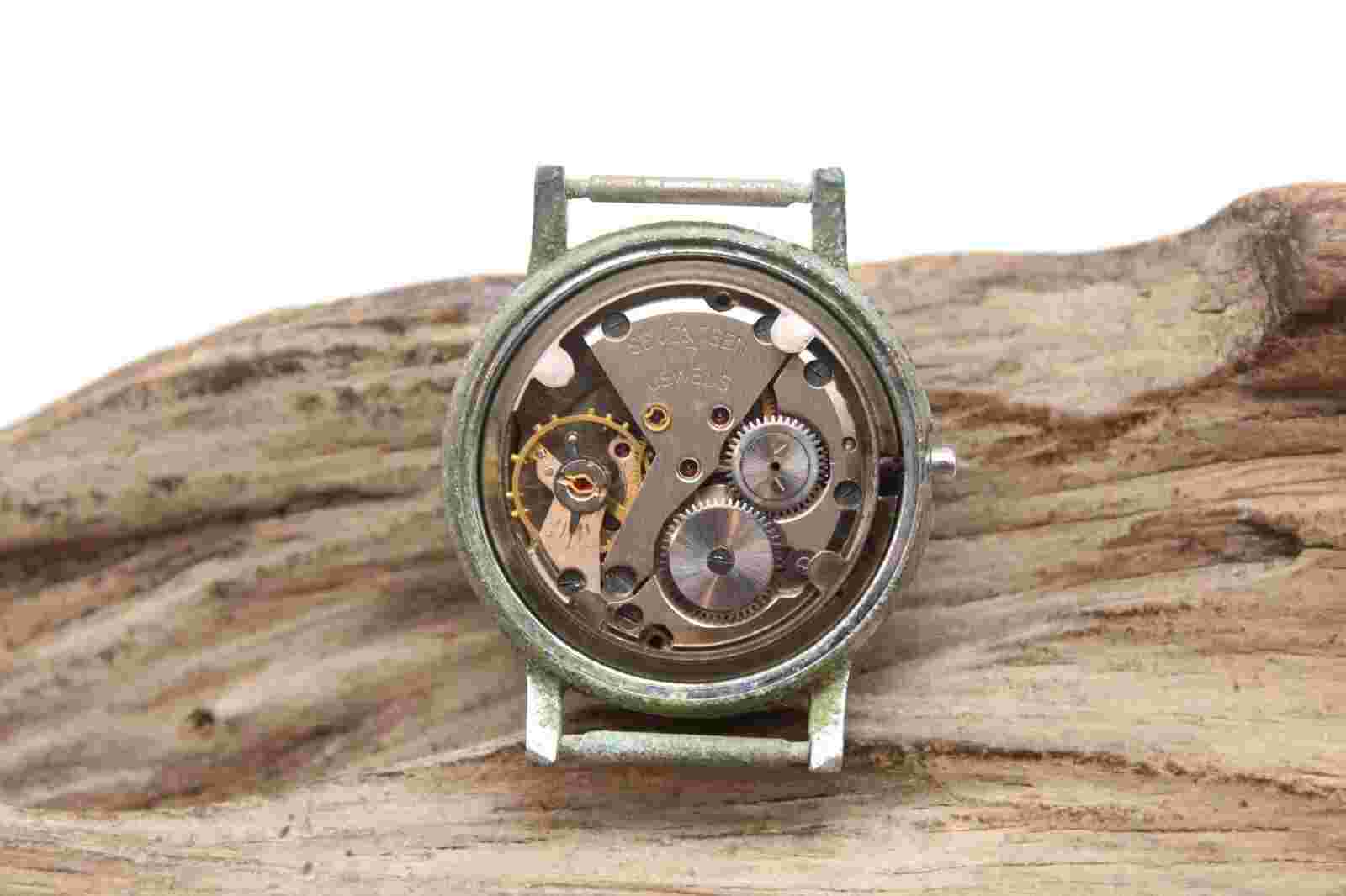 KINGSTON WATCH #5109305 17j 31.6mm 16mm LUG FOR REPAIR (SH)