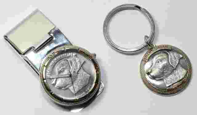 Field & Stream F01850848000 Money Clip Watch and Key Ring Fob Gift Box Lot of 10