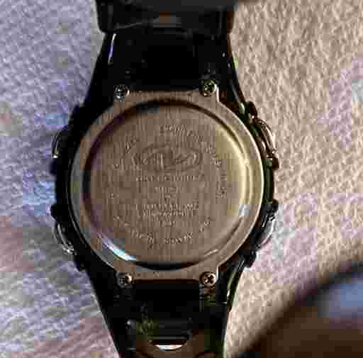 Athletic Works Plastic Bezel Watch Tactical Water Resistant 30M Stainless Steel