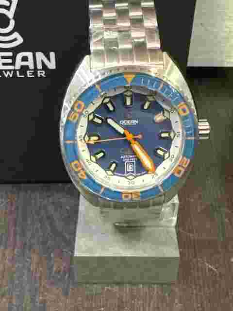 BRAND NEW IN BOX OCEAN CRAWLER CORE DIVER V4 - BLUE