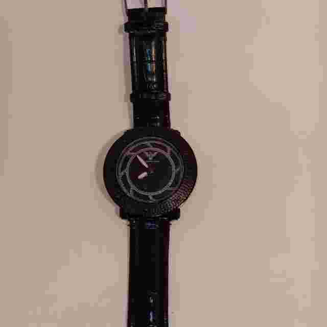 Diamond King Men's Watch Natural Diamonds Iced Out Diamond Dust Dial