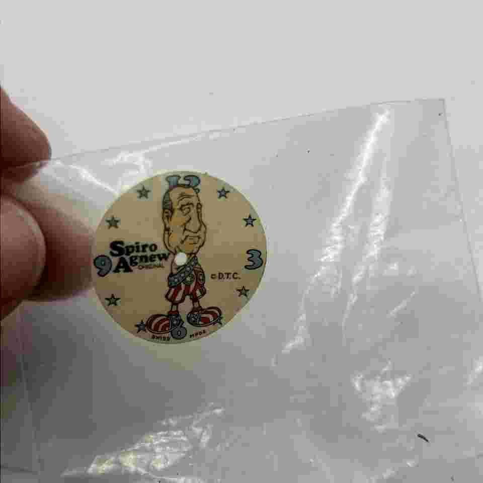 1970 Spiro Agnew Sheffield Watch Face and Time Hands