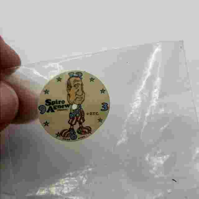 1970 Spiro Agnew Sheffield Watch Face and Time Hands