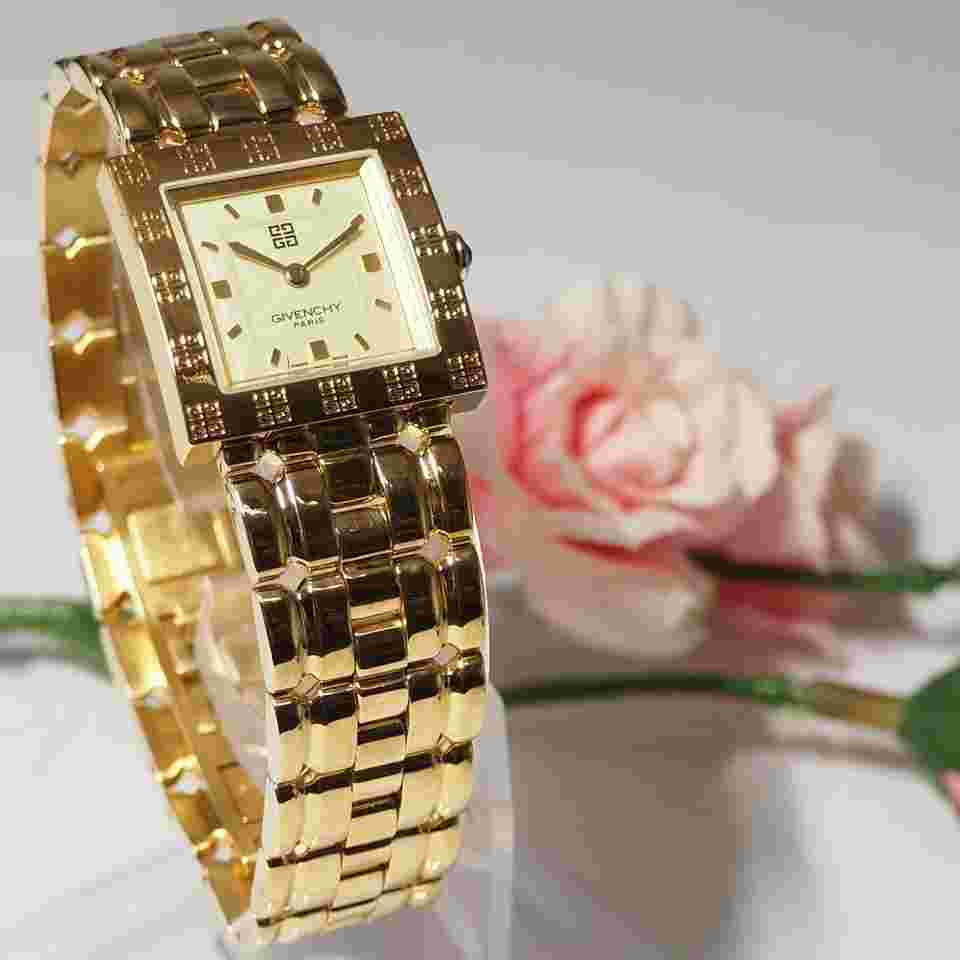 Givenchy GIVENCHY Gold Square Ladies Watch Givenchy,10269