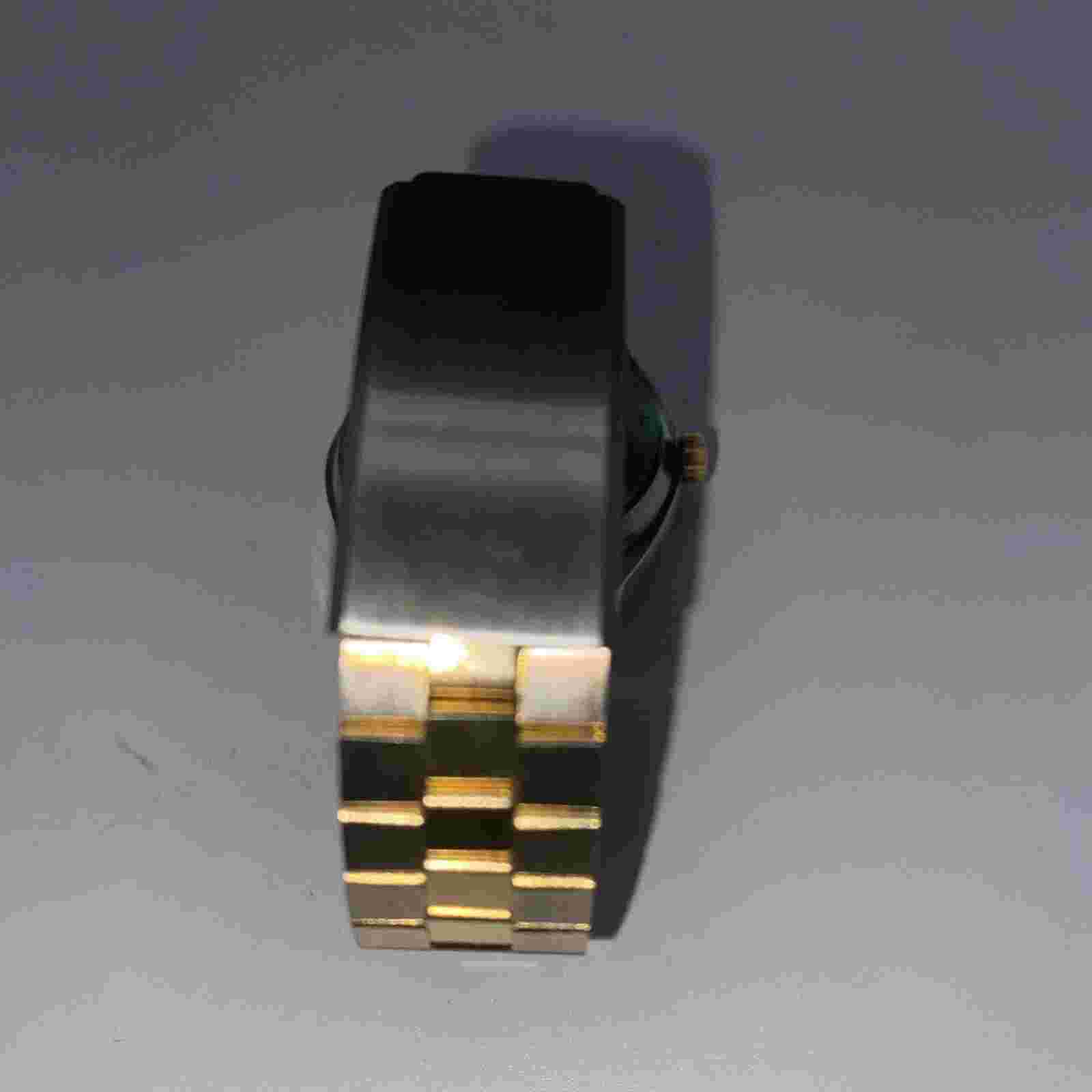 EASTMAN Blue Face Hong Kong Gold Silver Stainless Vintage Woman’s Watch Works