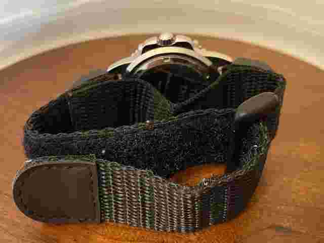 Chevrolet  Silver Wrist Watch New Hook And Loop Band
