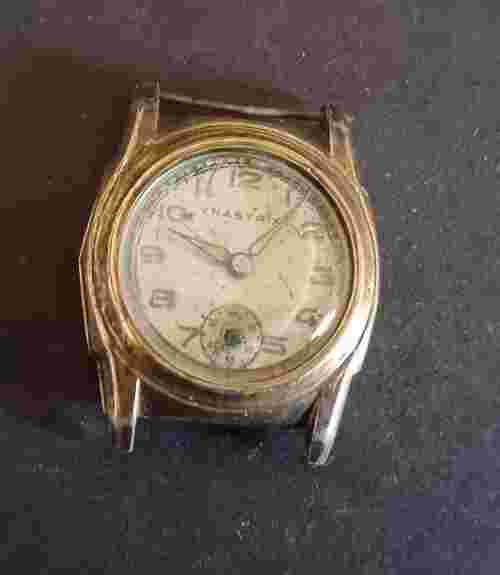 Mens Vintage Nastrix Watch 15 jewels parts repair nos crystal Swiss Movement