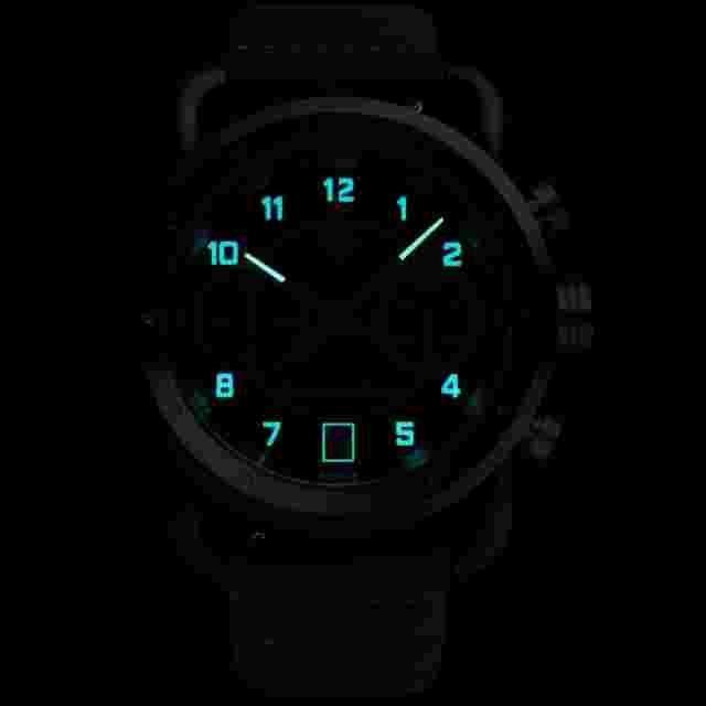 Szanto Icon Roland Sands Signature Chronograph All Black Watch -