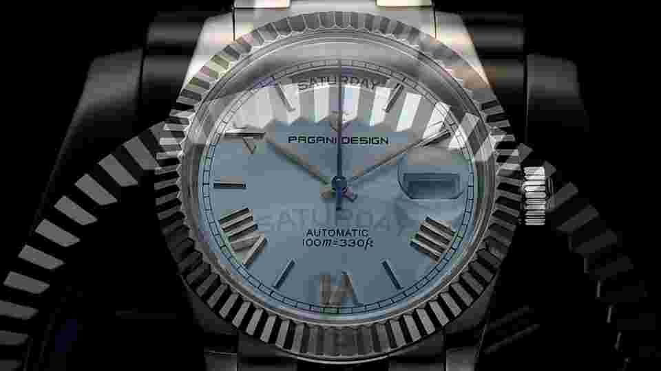 PAGANI DESIGN Men's Automatic Mechanical Watch with Luxury Sapphire Mirror