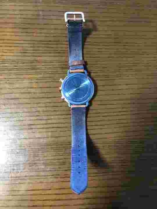 Paul Smith Cycling Chronograph Quartz 44mm White Dial Leather Strap Working