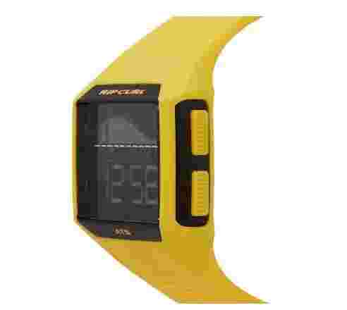 Rip Curl RIFLES DIGITAL TIDE WATCH Mens Surf Watch New - A1119 Marine Yellow