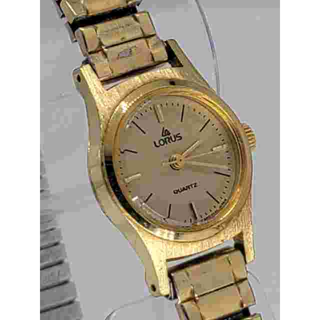 1980s Lorus Gold Plated v236-0080 Ladies Quartz watch