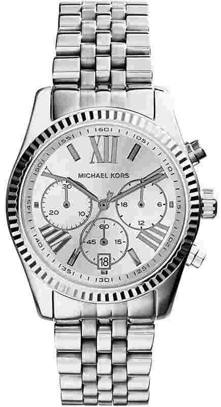 Michael Kors Lexington MK5555 38mm Stainless Steel Case with Stainless Steel Band Women's Wristwatch