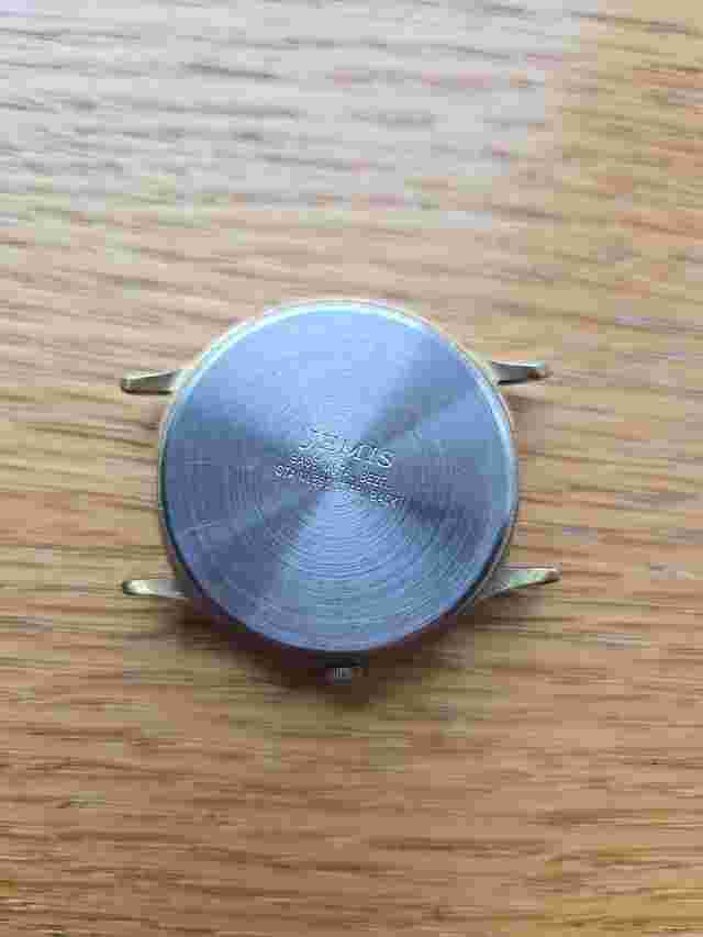 Jemis Watch Gold Tone Round Dial NO BAND