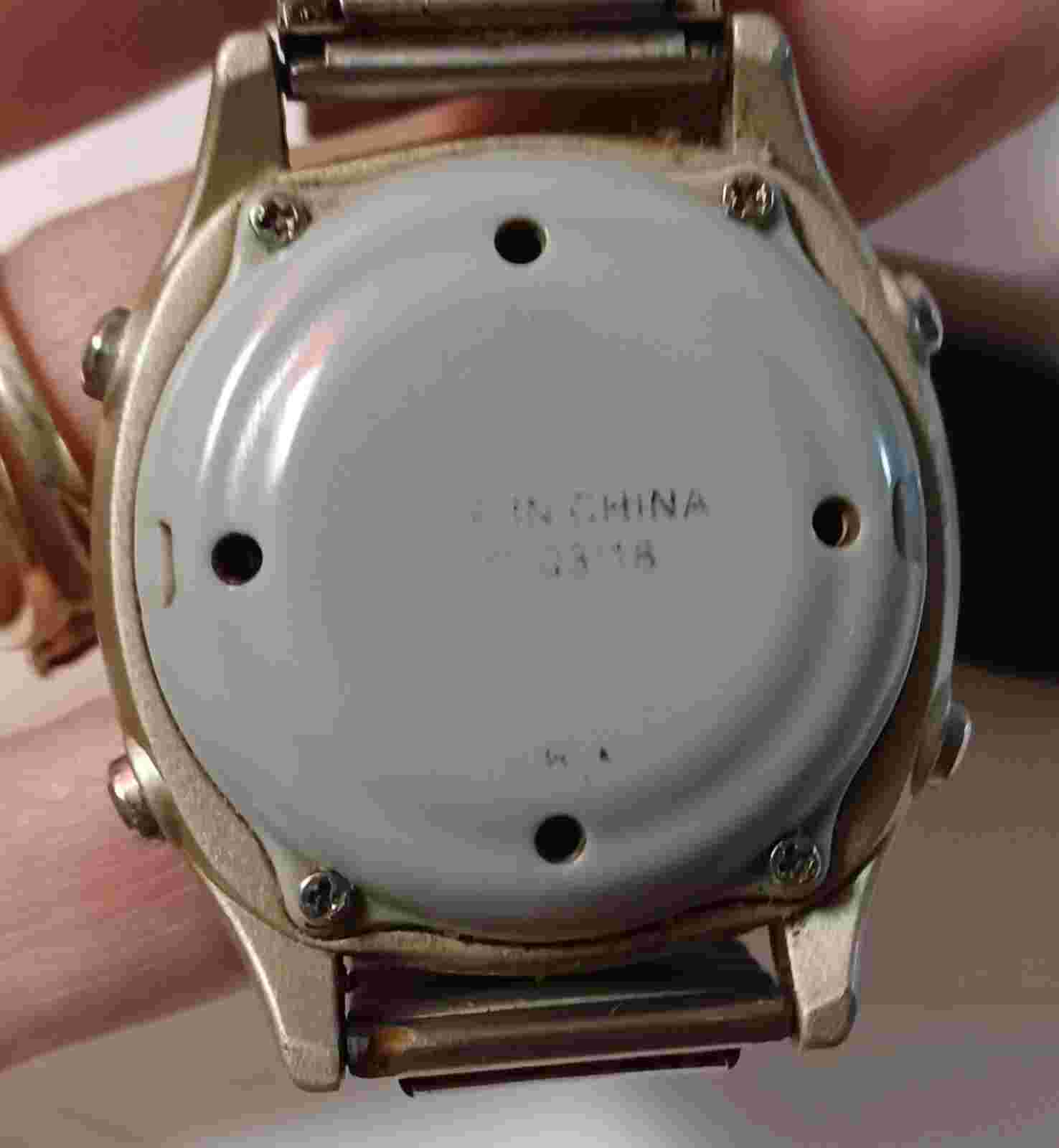 Reizen Tel-Time Talking Silverton Watch Vision Impaired non working