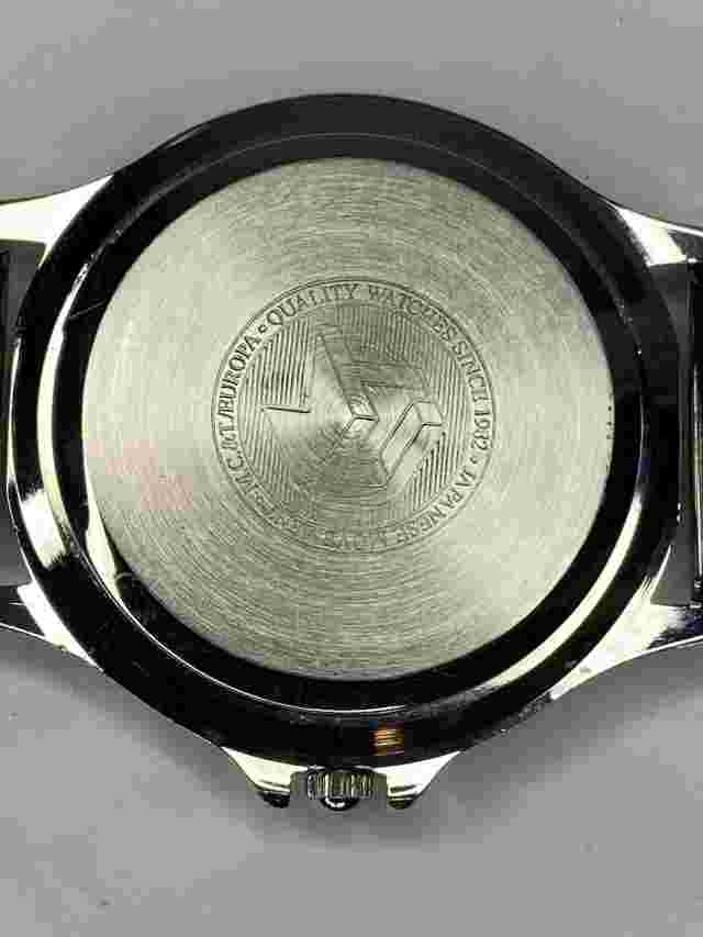 GAP clothiers SS 36mm Wristwatch QTZ Analog by Europa New Batt-Tested Works VTG