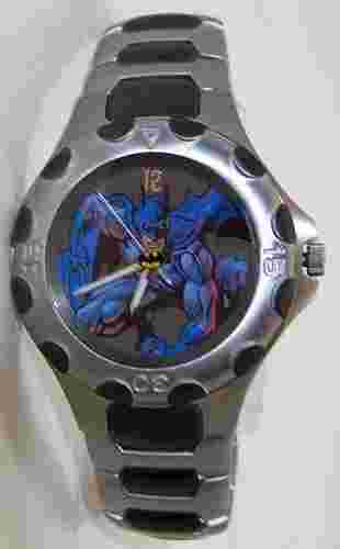 NEW Batman Bat Signal Limited Edition Fossil Watch #LI2054 #994 of 2000