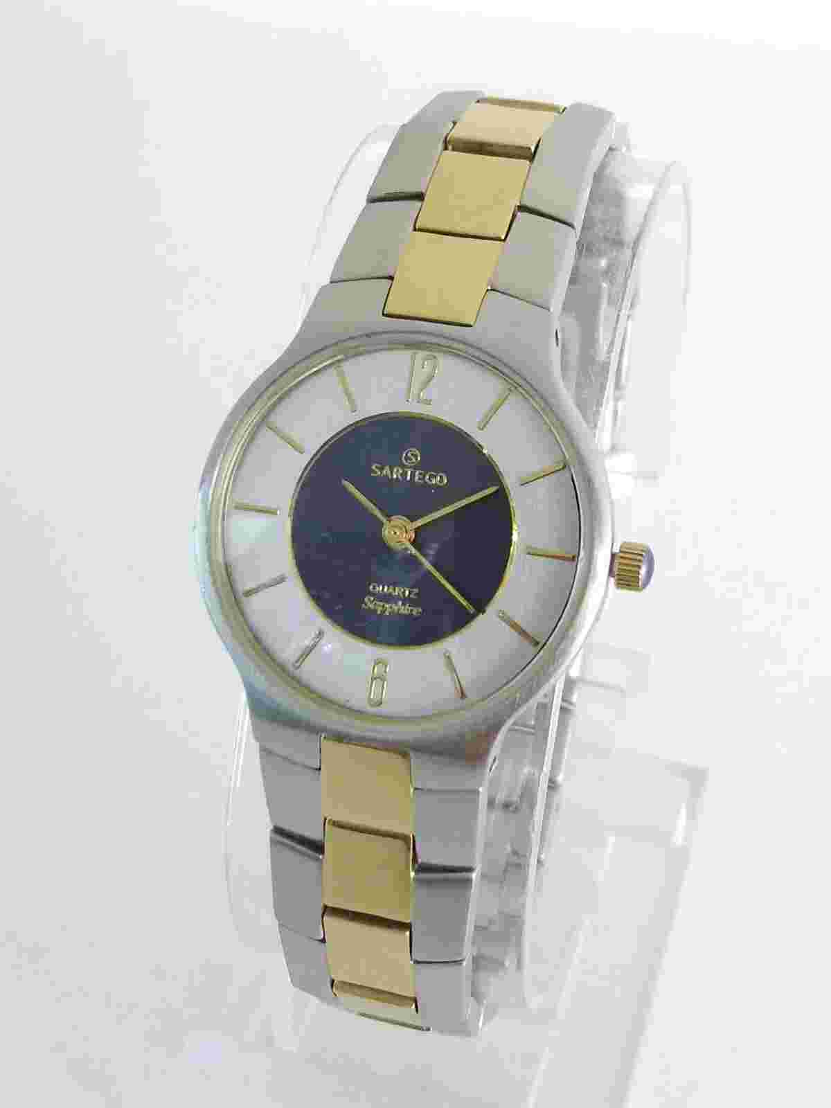 Sartego Seville Quartz Sapphire 50 meter stainless steel women's watch SVQ863