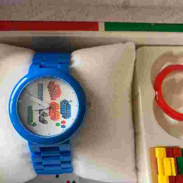 LEGO Watch Blue Red LEGOLAND Limited Japanese Import w/Box