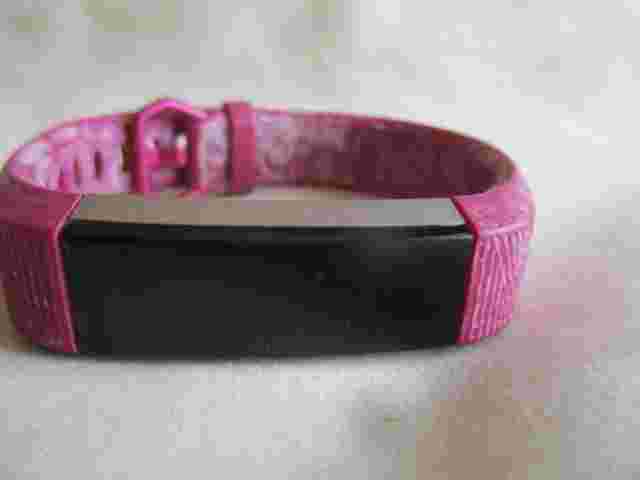 Fitbit Digital Wristwatch with a Buckle Band