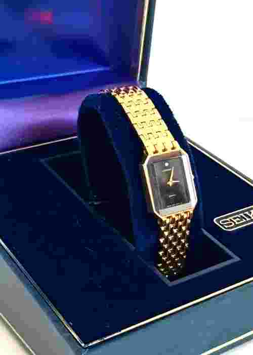 Vintage LASSALE Gold Tone Quartz Women's Watch