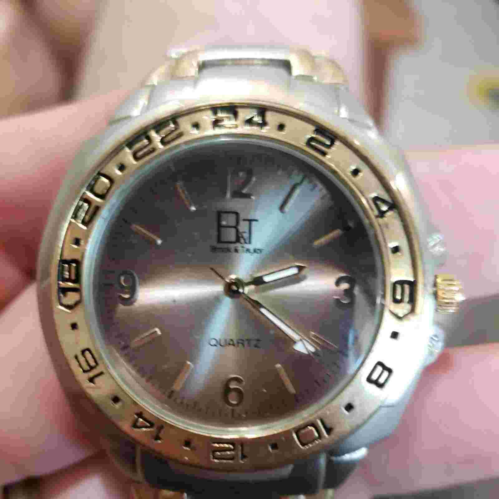 MENS BROOK & TAYLOR QUARTZ WATCH