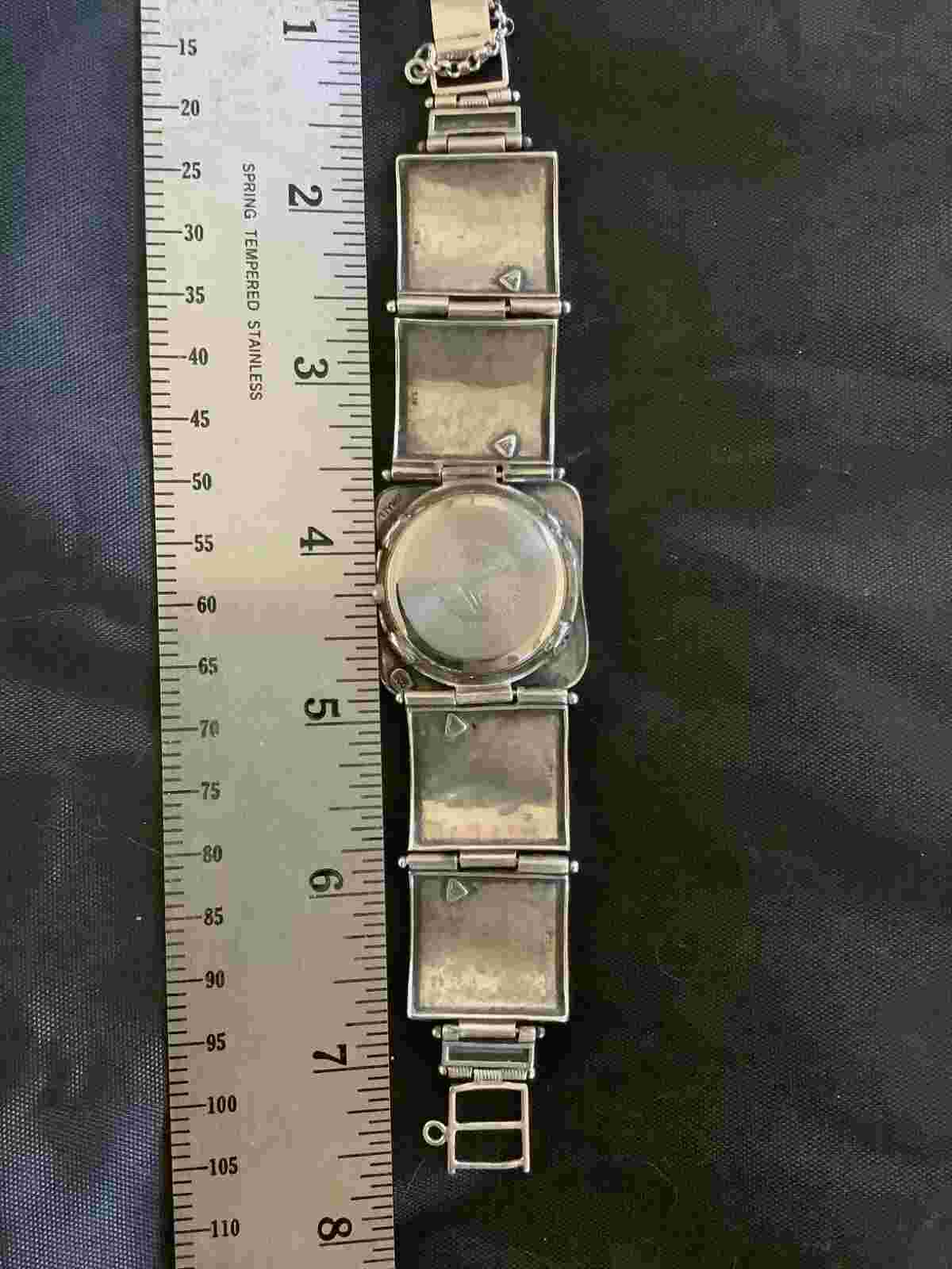 Silpada Designs Watch Women Modernist Sterling Silver 925  7"…