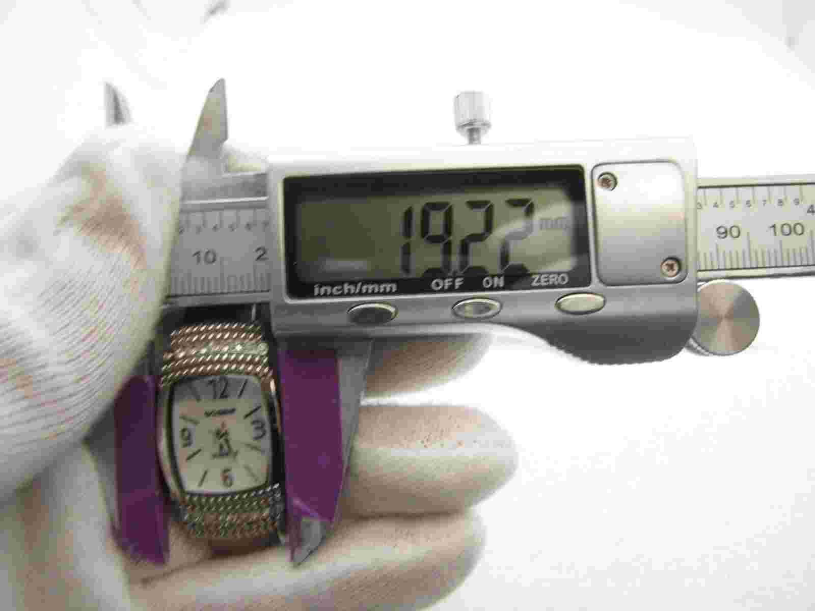 Women Gossip Quartz WR Analog 19mm Bangle Watch (H485) "New Battery"