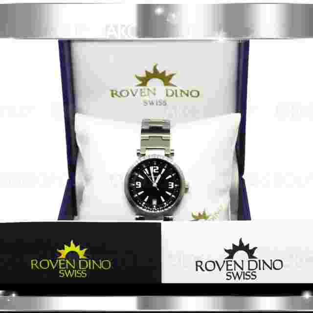 Roven Dino Voyager 6014MSS11 Swiss Movement Stainless Steel Mens Watch