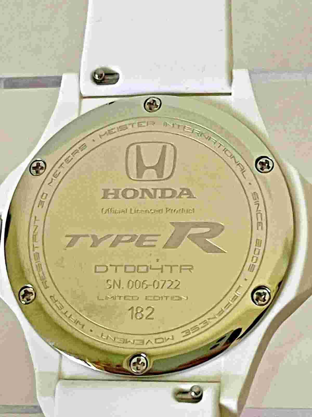 MSTR DT004TR HONDA CIVIC TYPE R WATCH DAYTRIP CHAMP WHITE/ USED.