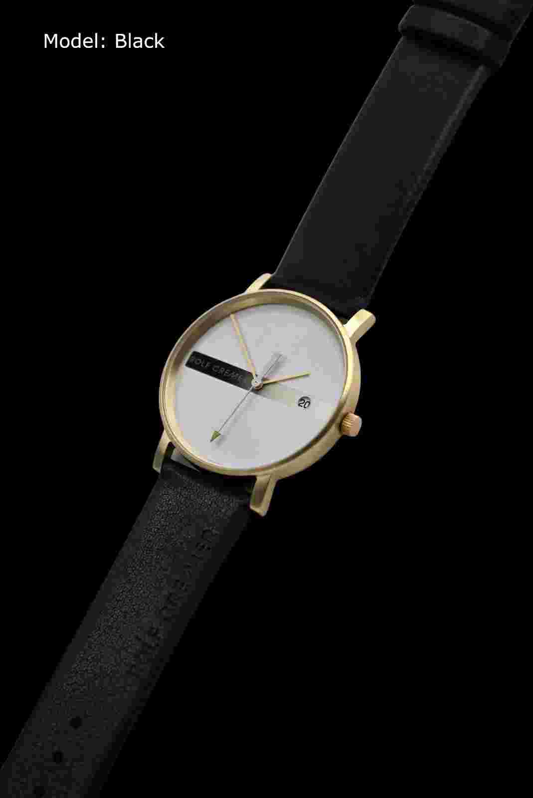 German designer Rolf Cremer model PUR wristwatch
