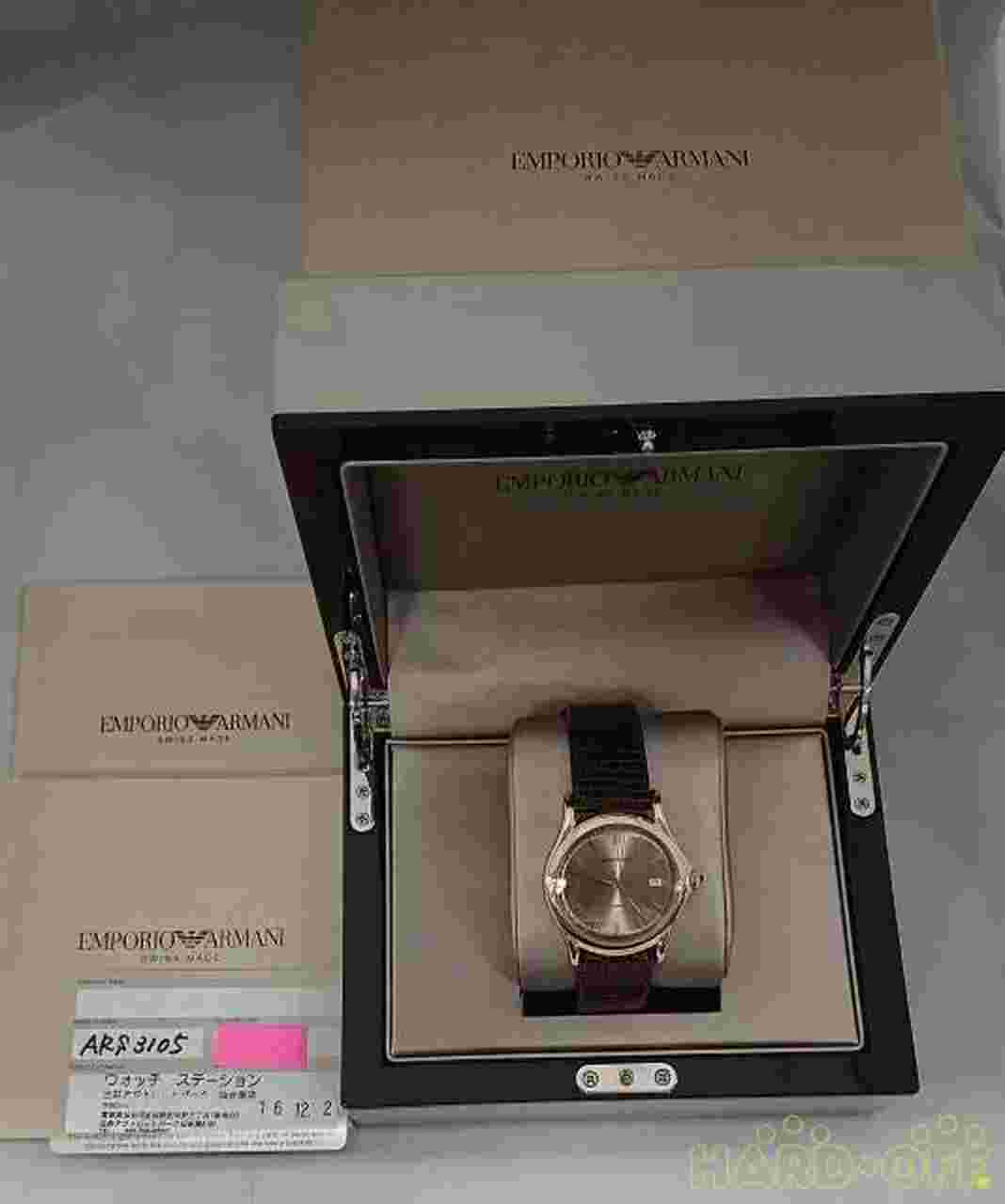Emporio Armani Ars3105 Automatic Watch Auth w/Box