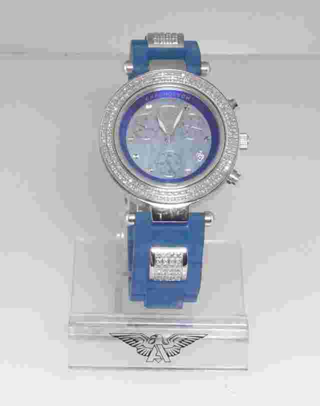 CHRONOTECH SWISS "INVISIBLE" 200METER QUARTZ CHRONOGRAPH WATCH *BRAND NEW W/BOX*