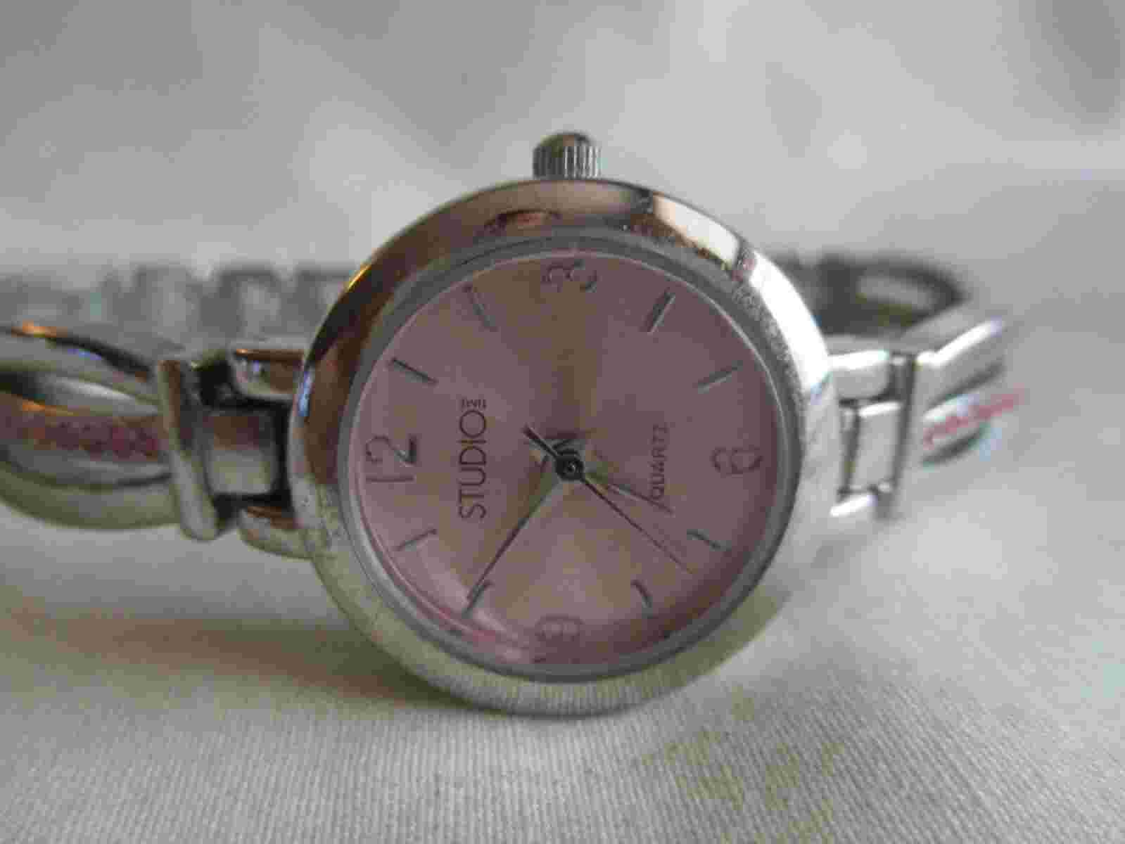 Studio Time Analog Wristwatch with Quartz Movement