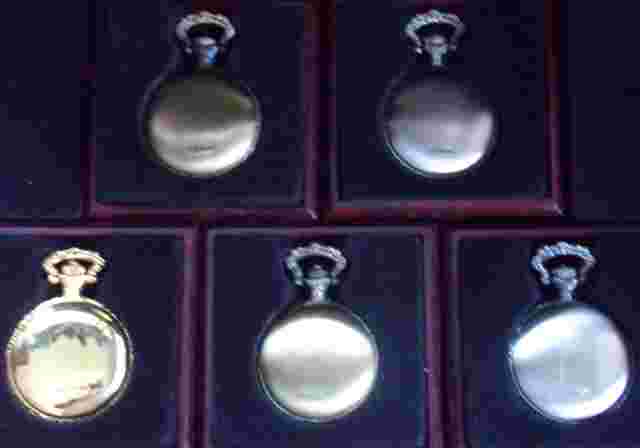 Disney Mickey Mouse Pocket Watch Set! New! Retired!