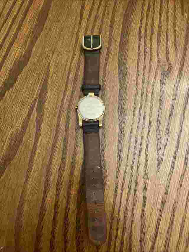 adrienne vittadini watch With leather band Neds New Battery
