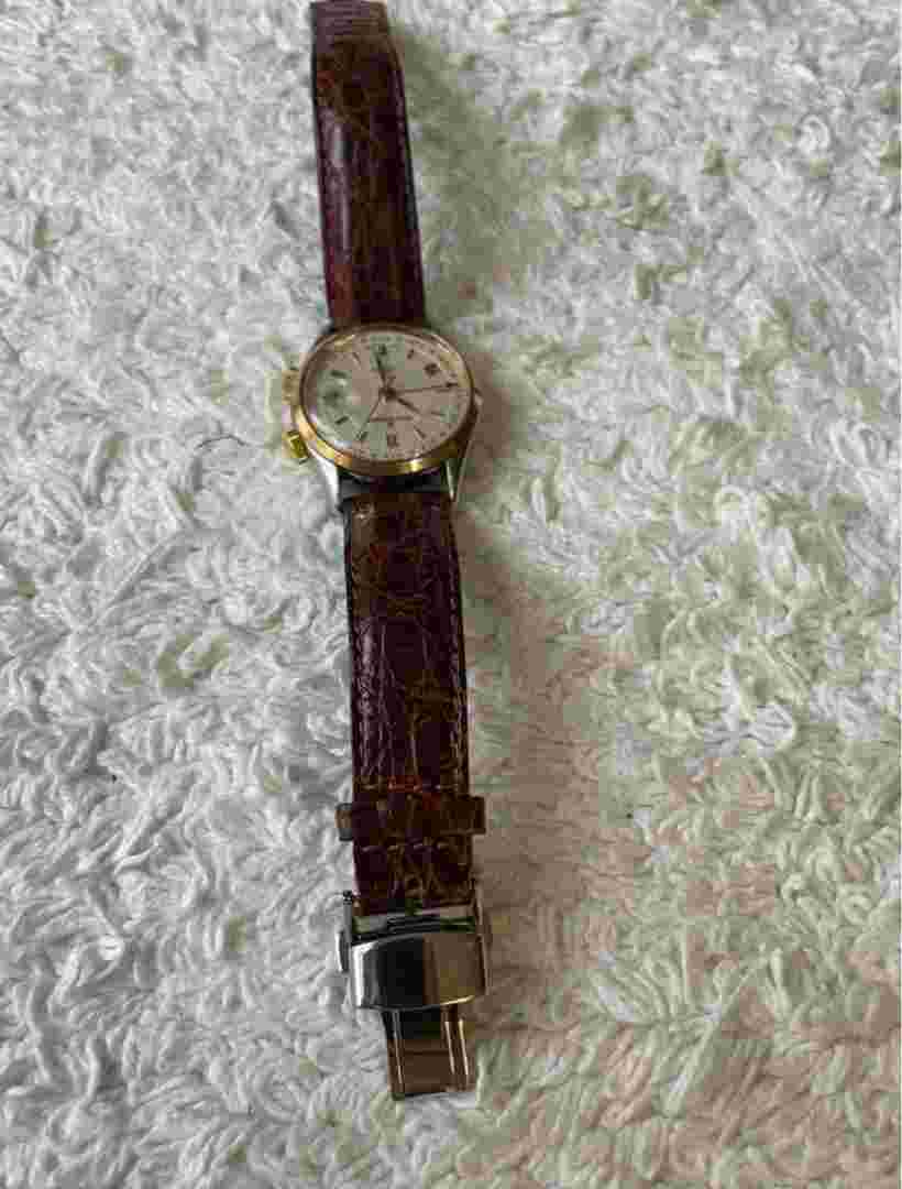 Revue Thommen Hand-Wound Cricket Date Alarm Watch Ref. 8318002 - Used
