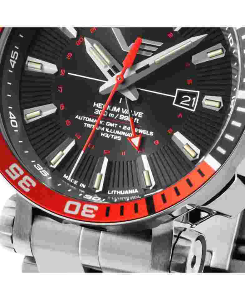VOSTOK EUROPE Men Analog Automatic Casual Watch Classic Dress Black Dial Waterpr