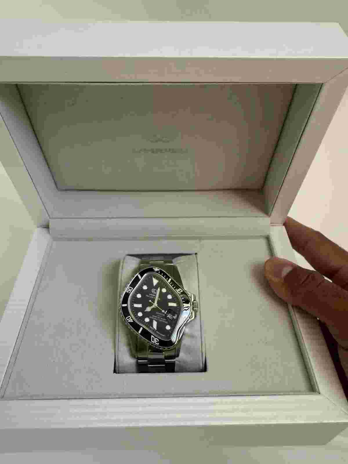 LAARVEE Silver Precision Steel Watch Kith