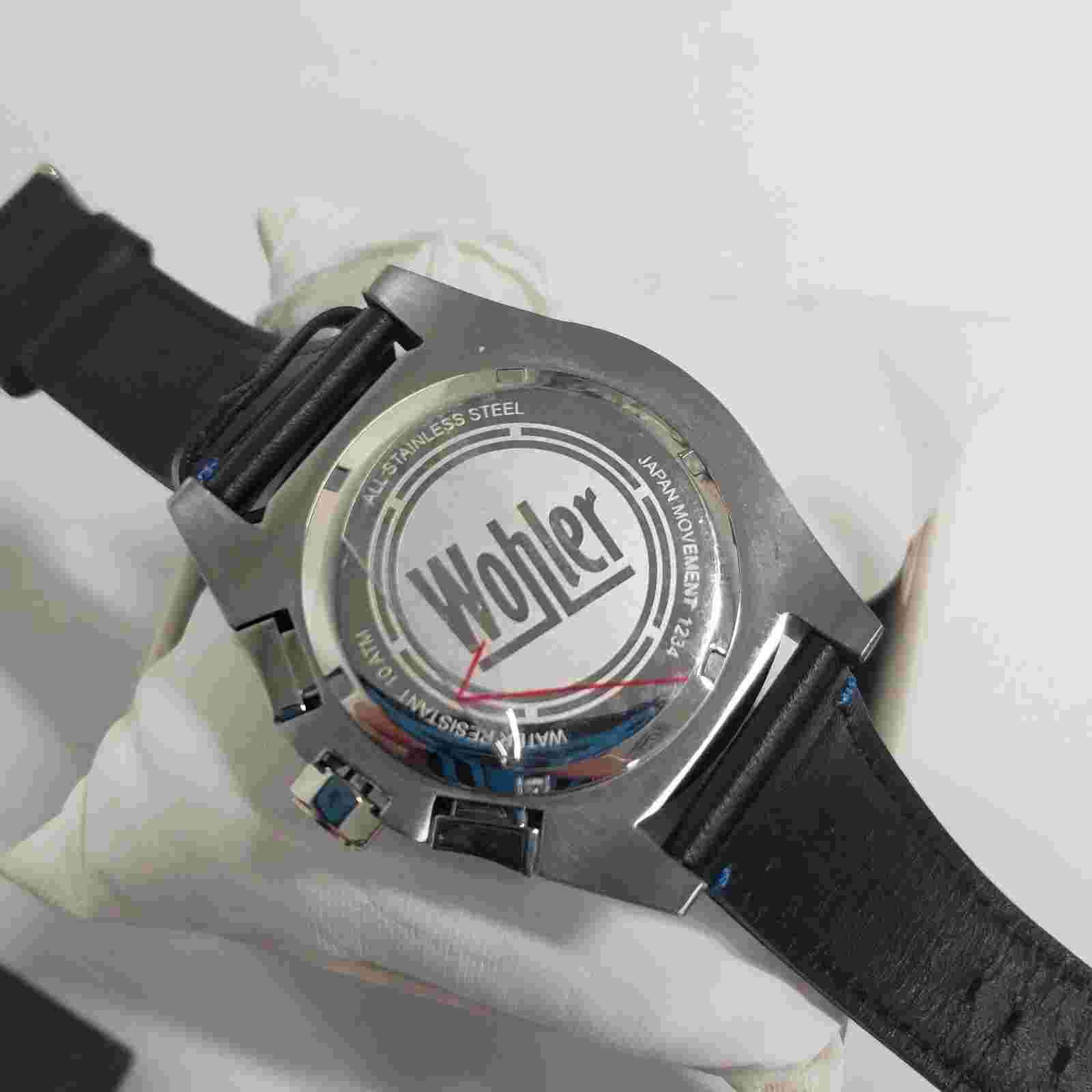 Wohler Otto Chronograph Stainless Steel Men's Wrist Watch
